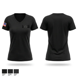 Womens Short Sleeve Vneck Shirt, Williamson County K-9 Unit, Police, Teamtime, Team time, sublimation, custom sports apparel, team uniforms, spirit wear, spiritwear, sports uniforms, custom shirts, team store, custom team store, fundraiser sports, apparel fundraiser