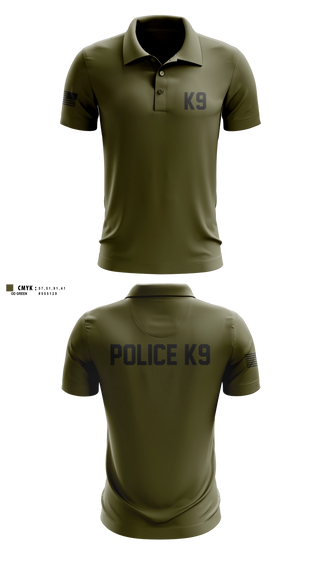 Short Sleeve Performance Polo, K9, Police, Teamtime, Team time, sublimation, custom sports apparel, team uniforms, spirit wear, spiritwear, sports uniforms, custom shirts, team store, custom team store, fundraiser sports, apparel fundraiser