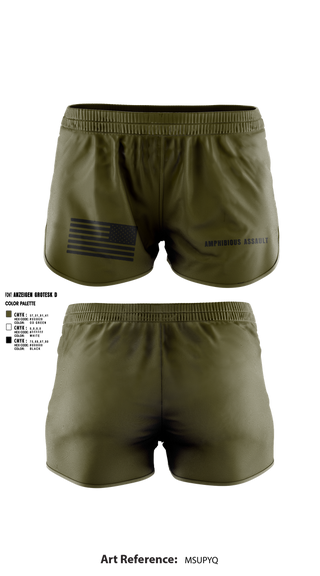 Ranger Panties, Amphibious Assault, , Teamtime, Team time, sublimation, custom sports apparel, team uniforms, spirit wear, spiritwear, sports uniforms, custom shirts, team store, custom team store, fundraiser sports, apparel fundraiser