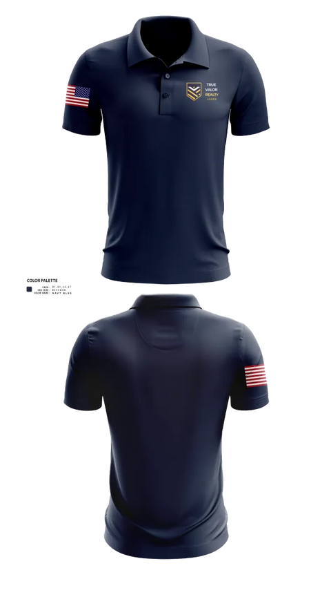 Short Sleeve Performance Polo, True Valor Realty, , Teamtime, Team time, sublimation, custom sports apparel, team uniforms, spirit wear, spiritwear, sports uniforms, custom shirts, team store, custom team store, fundraiser sports, apparel fundraiser