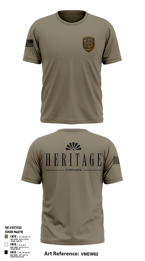 Short Sleeve Performance Shirt, Heritage Companies Security Services Division, , Teamtime, Team time, sublimation, custom sports apparel, team uniforms, spirit wear, spiritwear, sports uniforms, custom shirts, team store, custom team store, fundraiser sports, apparel fundraiser