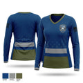 Wilder Police Department 5022801 Women's Long Sleeve V-neck Shirt - 1