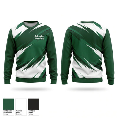 Schuyler Warriors Crew Neck Sweatshirt - 2