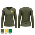 Owen County Sheriff’s Office Women's Long Sleeve V-neck Shirt - 1