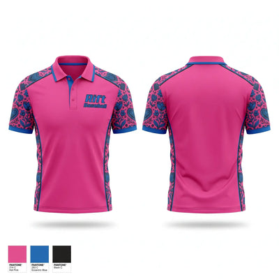 Rift Baseball Short Sleeve Performance Polo - 1