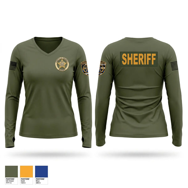 Old School Cotton Feel Shirt, Costilla County Sheriff Office, Police, Teamtime, Team time, sublimation, custom sports apparel, team uniforms, spirit wear, spiritwear, sports uniforms, custom shirts, team store, custom team store, fundraiser sports, apparel fundraiser