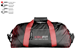 Duffle Bag, KruFit, , Teamtime, Team time, sublimation, custom sports apparel, team uniforms, spirit wear, spiritwear, sports uniforms, custom shirts, team store, custom team store, fundraiser sports, apparel fundraiser