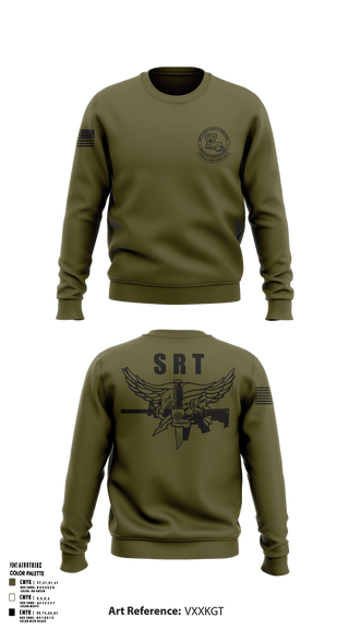 Crew Neck Sweatshirt, Special Response Team, Police, Teamtime, Team time, sublimation, custom sports apparel, team uniforms, spirit wear, spiritwear, sports uniforms, custom shirts, team store, custom team store, fundraiser sports, apparel fundraiser