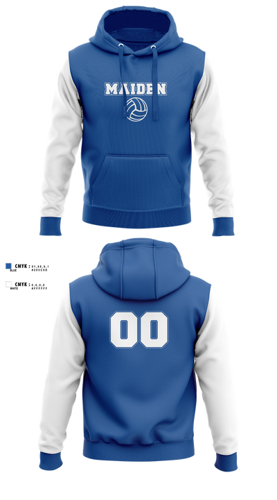 Maiden Volleyball 65354526 Hoodie - 3