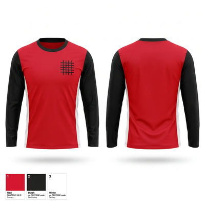Oxford Blackhawks Long Sleeve Performance Shirt 1