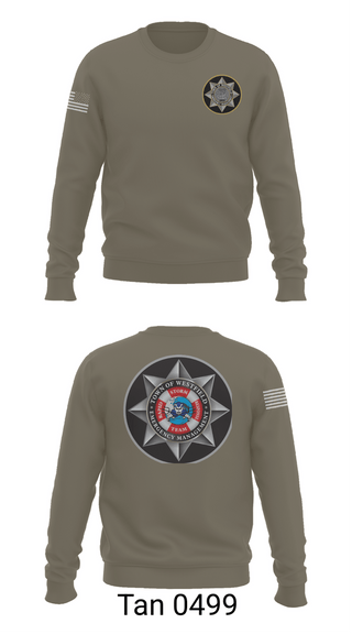 Crew Neck Sweatshirt, WESTFIELD POLICE OEM, Police, Teamtime, Team time, sublimation, custom sports apparel, team uniforms, spirit wear, spiritwear, sports uniforms, custom shirts, team store, custom team store, fundraiser sports, apparel fundraiser