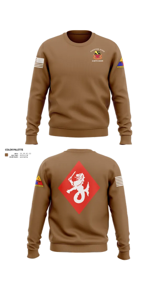 Crew Neck Sweatshirt, , Army, Teamtime, Team time, sublimation, custom sports apparel, team uniforms, spirit wear, spiritwear, sports uniforms, custom shirts, team store, custom team store, fundraiser sports, apparel fundraiser