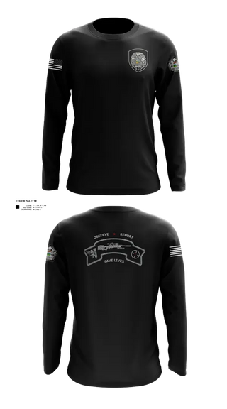 Long Sleeve Performance Shirt, ECF Sniper teamECF Sniper team, Police, Teamtime, Team time, sublimation, custom sports apparel, team uniforms, spirit wear, spiritwear, sports uniforms, custom shirts, team store, custom team store, fundraiser sports, apparel fundraiser