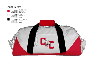 Duffle Bag, Crow Creek Chieftains, Cross Country, Teamtime, Team time, sublimation, custom sports apparel, team uniforms, spirit wear, spiritwear, sports uniforms, custom shirts, team store, custom team store, fundraiser sports, apparel fundraiser