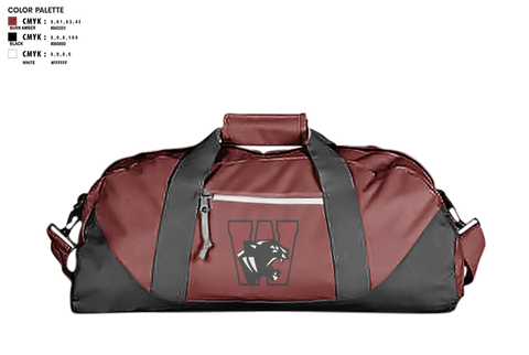 Duffle Bag, Watervliet High School Basketball, Men's Basketball, Teamtime, Team time, sublimation, custom sports apparel, team uniforms, spirit wear, spiritwear, sports uniforms, custom shirts, team store, custom team store, fundraiser sports, apparel fundraiser