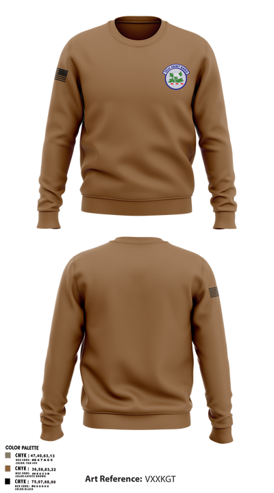 151st Army Band 82490889 Crew Neck Sweatshirt - 2