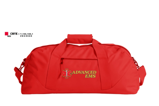 Duffle Bag, Advanced EMS, EMS/EMT, Teamtime, Team time, sublimation, custom sports apparel, team uniforms, spirit wear, spiritwear, sports uniforms, custom shirts, team store, custom team store, fundraiser sports, apparel fundraiser