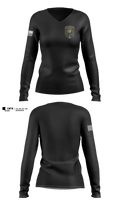 Wilson County Sheriff’s Department Women's Long Sleeve V-neck Shirt - 11
