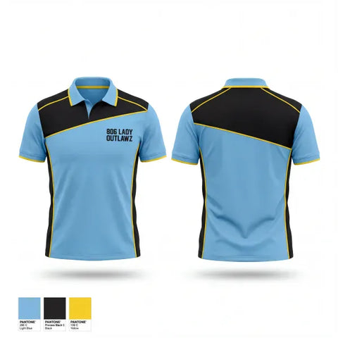 Short Sleeve Performance Polo, 806 Lady Outlawz, Softball, Teamtime, Team time, sublimation, custom sports apparel, team uniforms, spirit wear, spiritwear, sports uniforms, custom shirts, team store, custom team store, fundraiser sports, apparel fundraiser