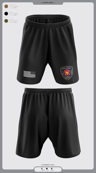 Athletic Shorts With Pockets, PCFD, , Teamtime, Team time, sublimation, custom sports apparel, team uniforms, spirit wear, spiritwear, sports uniforms, custom shirts, team store, custom team store, fundraiser sports, apparel fundraiser