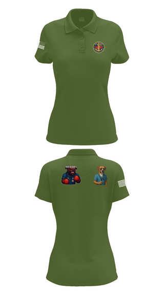 Womens Short Sleeve Performance Polo, USS Boxer, , Teamtime, Team time, sublimation, custom sports apparel, team uniforms, spirit wear, spiritwear, sports uniforms, custom shirts, team store, custom team store, fundraiser sports, apparel fundraiser
