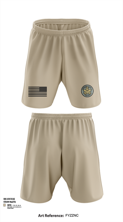 HCPA Swat 1437477 Athletic Shorts With Pockets - 103