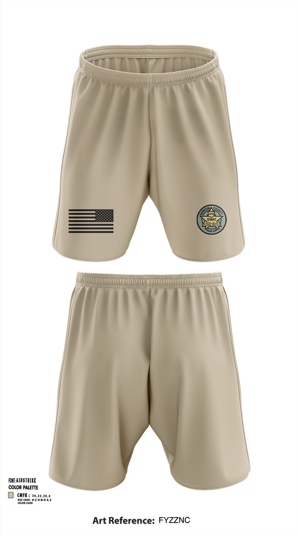Athletic Shorts With Pockets, HCPA Swat, , Teamtime, Team time, sublimation, custom sports apparel, team uniforms, spirit wear, spiritwear, sports uniforms, custom shirts, team store, custom team store, fundraiser sports, apparel fundraiser