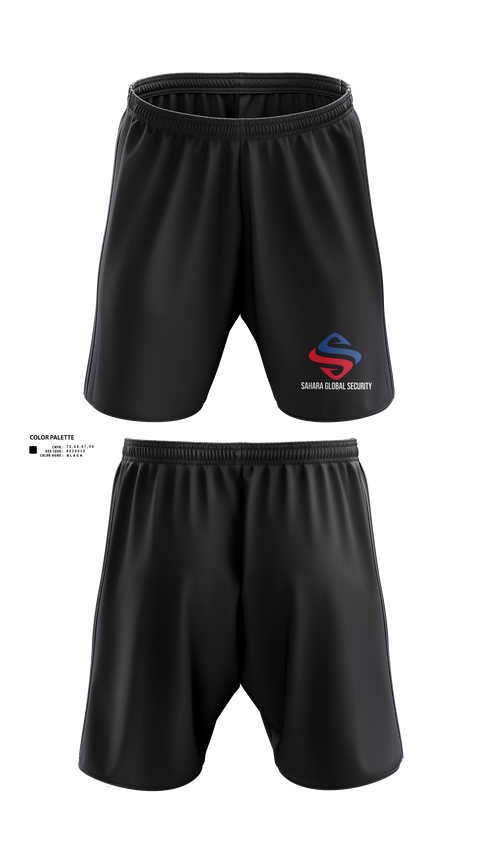 Athletic Shorts With Pockets, Sahara Global Security, Fire Department, Teamtime, Team time, sublimation, custom sports apparel, team uniforms, spirit wear, spiritwear, sports uniforms, custom shirts, team store, custom team store, fundraiser sports, apparel fundraiser