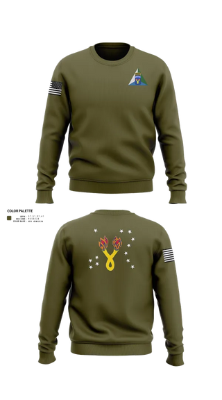 Crew Neck Sweatshirt, 196th IN BDE (JPMRC), , Teamtime, Team time, sublimation, custom sports apparel, team uniforms, spirit wear, spiritwear, sports uniforms, custom shirts, team store, custom team store, fundraiser sports, apparel fundraiser