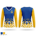 Soo Lakers 78997656 Women's Long Sleeve V-neck Shirt - 1