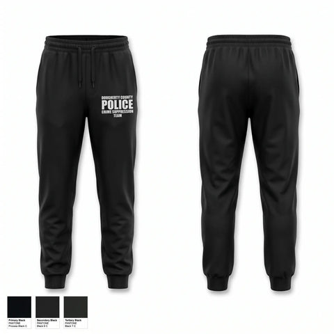Sweatpants, Dougherty County Police Crime Suppression Team, Police, Teamtime, Team time, sublimation, custom sports apparel, team uniforms, spirit wear, spiritwear, sports uniforms, custom shirts, team store, custom team store, fundraiser sports, apparel fundraiser