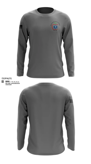 Long Sleeve Performance Shirt, Appleseed Joint Ambulance District, EMS/EMT, Teamtime, Team time, sublimation, custom sports apparel, team uniforms, spirit wear, spiritwear, sports uniforms, custom shirts, team store, custom team store, fundraiser sports, apparel fundraiser