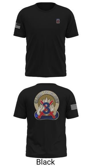 Old School Cotton Feel Shirt, 3rd Brigade, 10th Mountain Division, Army, Teamtime, Team time, sublimation, custom sports apparel, team uniforms, spirit wear, spiritwear, sports uniforms, custom shirts, team store, custom team store, fundraiser sports, apparel fundraiser
