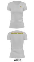 HURRICANES 29988637 Women's Short Sleeve V-neck Shirt - 12