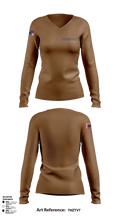 SkyBridge Aviation 74351240 Women's Long Sleeve V-neck Shirt - 1