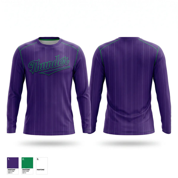 Long Sleeve Performance Shirt, Pickaway thunder, Softball, Teamtime, Team time, sublimation, custom sports apparel, team uniforms, spirit wear, spiritwear, sports uniforms, custom shirts, team store, custom team store, fundraiser sports, apparel fundraiser