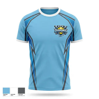 Short Sleeve Performance Shirt, ETX Diamonds Elite, Softball, Teamtime, Team time, sublimation, custom sports apparel, team uniforms, spirit wear, spiritwear, sports uniforms, custom shirts, team store, custom team store, fundraiser sports, apparel fundraiser
