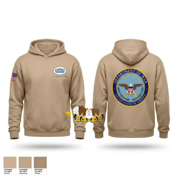Hoodie, Department of War, Army, Teamtime, Team time, sublimation, custom sports apparel, team uniforms, spirit wear, spiritwear, sports uniforms, custom shirts, team store, custom team store, fundraiser sports, apparel fundraiser