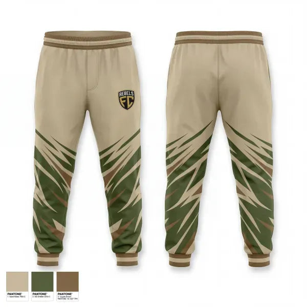 Sweatpants, Rebels FC, Men's Soccer, Teamtime, Team time, sublimation, custom sports apparel, team uniforms, spirit wear, spiritwear, sports uniforms, custom shirts, team store, custom team store, fundraiser sports, apparel fundraiser
