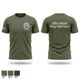 Short Sleeve Performance Shirt, 25th Judicial Drug Task Force, Police, Teamtime, Team time, sublimation, custom sports apparel, team uniforms, spirit wear, spiritwear, sports uniforms, custom shirts, team store, custom team store, fundraiser sports, apparel fundraiser