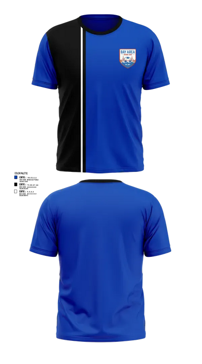 Bay Area Futsal Club 29670226 Short Sleeve Performance Shirt - 2