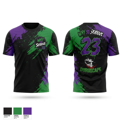 Why So Serious Short Sleeve Performance Shirt - 1
