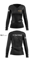 192nd MP BN Women's Long Sleeve V-neck Shirt - 3