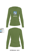 AMSP Sem 2 60045387 Women's Long Sleeve V-neck Shirt - 42