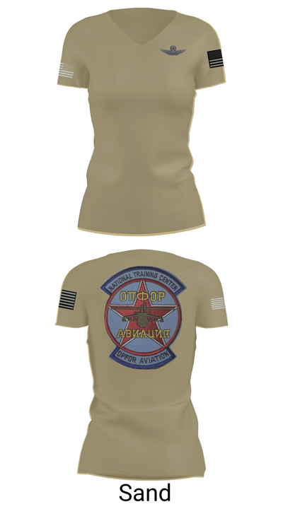 Sokol Platoon 58699677 Women's Short Sleeve V-neck Shirt - 88