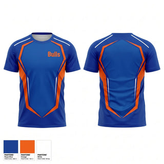 Short Sleeve Performance Shirt, Bulls, Baseball, Teamtime, Team time, sublimation, custom sports apparel, team uniforms, spirit wear, spiritwear, sports uniforms, custom shirts, team store, custom team store, fundraiser sports, apparel fundraiser