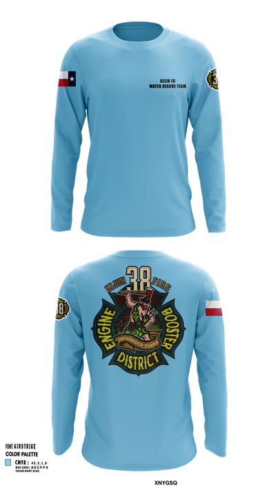 Klein Fire 38 11019570 Long Sleeve Performance Shirt 176