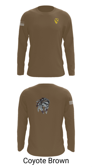 Long Sleeve Performance Shirt, 6-9 Cavalry Regiment, , Teamtime, Team time, sublimation, custom sports apparel, team uniforms, spirit wear, spiritwear, sports uniforms, custom shirts, team store, custom team store, fundraiser sports, apparel fundraiser