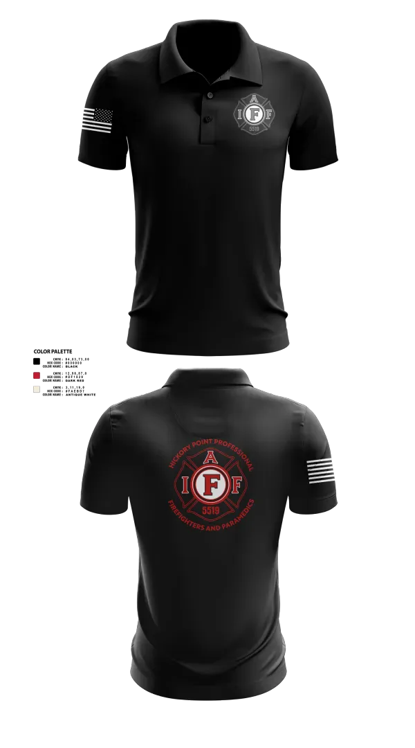 Short Sleeve Performance Polo, Local 5519, Fire Department, Teamtime, Team time, sublimation, custom sports apparel, team uniforms, spirit wear, spiritwear, sports uniforms, custom shirts, team store, custom team store, fundraiser sports, apparel fundraiser