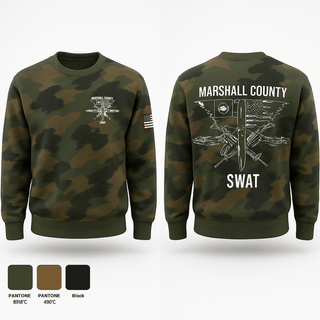 Crew Neck Sweatshirt, MARSHALL COUNTY SHERIFF DEPARTMENT, Police, Teamtime, Team time, sublimation, custom sports apparel, team uniforms, spirit wear, spiritwear, sports uniforms, custom shirts, team store, custom team store, fundraiser sports, apparel fundraiser